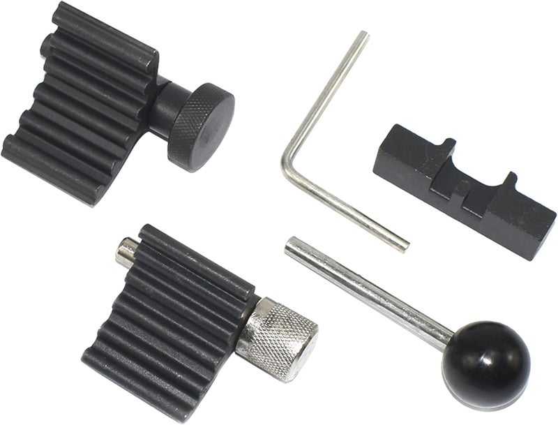 Yuesstloo Camshaft Timing Belt Tool Kit, Compatible with VW Audi VAG Golf Seat Tiguan 1.6 2.0 TDI Diesel Engine, Replace T10051, with Carrying Case & Gloves - Image 4
